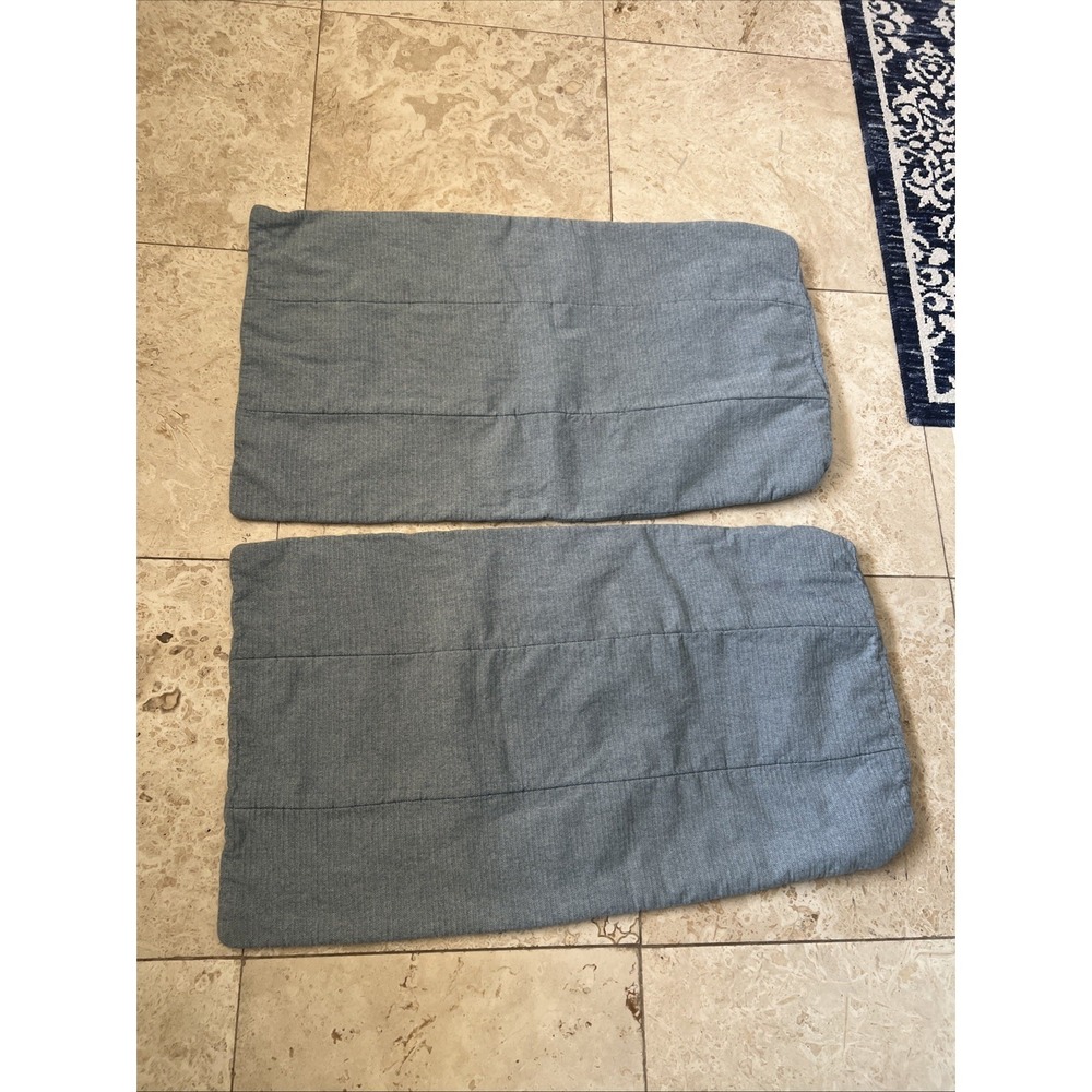 Beddy's Quinn Luxe Minky Zipper Bedding Set Of 2 KING Pillow  SHAMS